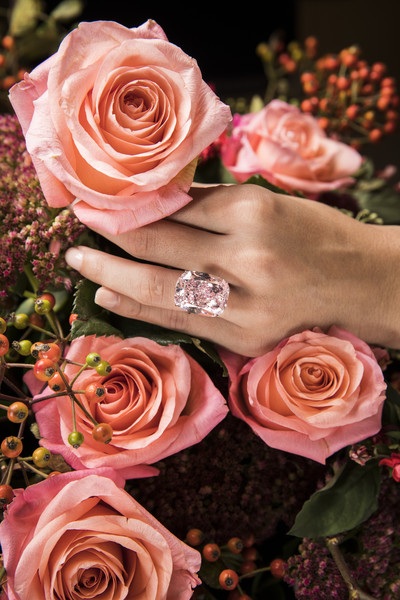 Ngắm"siêu phẩm" kim cương hồng lớn nhất thế giới - 3
Viên kim cương có trọng lượng 37.30 carat được coi là viên kim cương hồng lớn nhất thế giới