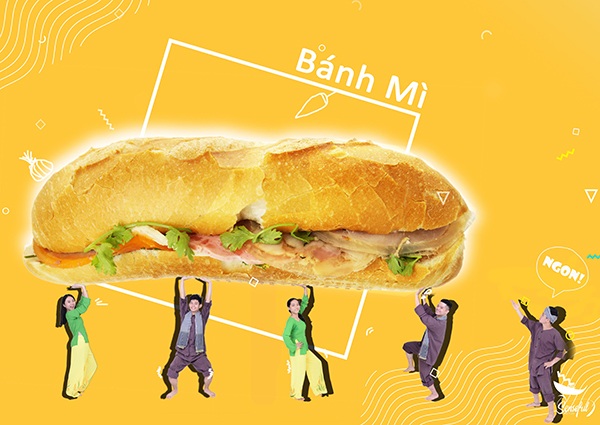 15 món ngon đặc sản Việt Nam được "trẻ hoá" để hấp dẫn khách quốc tế - 1 Bánh mỳ được giới thiệu đầu tiên trong danh sách 15 món ngon Việt Nam được các bạn trẻ chọn lựa để giới thiệu với các bạn bè quốc tế