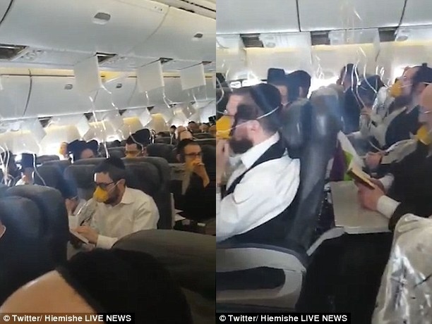 
Máy bay đột nhiên mất áp suất không khí trong cabin khiến mặt nạ dưỡng khí rơi xuống
