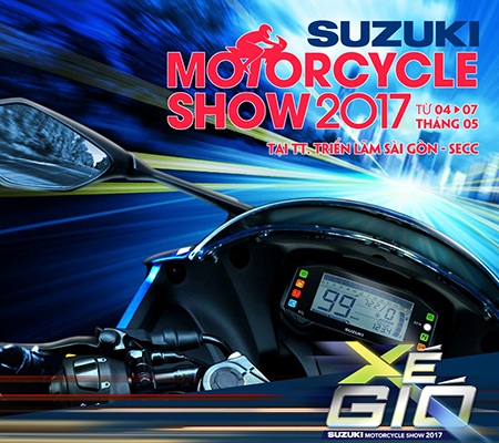 "Xé gió" cùng Suzuki tại Triển lãm môtô, xe máy Việt Nam 2017 - 1