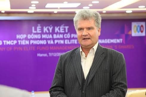 PYN Elite Fund chi gần 40 triệu USD sở hữu 4,99% cổ phần TPBank - 3
Ông Petri Deryng cho biết đây là thương vụ đầu tư mới lớn nhất vào một công ty riêng lẻ PYN Elite Fund từng thực hiện tại Việt Nam