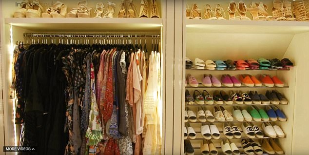 Tủ đồ hiệu giá 1 triệu bảng Anh của con gái tỷ phú F1 - 4
Váy áo cũng lên tới gần 500 nghìn bảng Anh