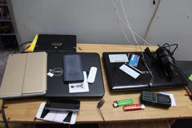 Triệt phá đường dây cá độ bóng đá với số tiền “khủng” - 2
Tang vật bị cơ quan công công an phát hiện, tạm giữ