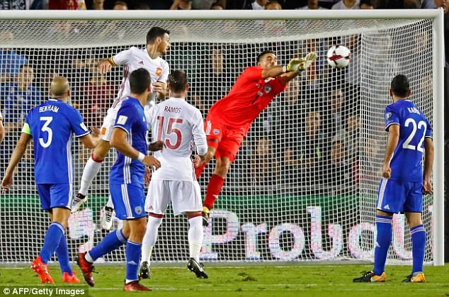 Tây Ban Nha và Italia chiến thắng ở lượt cuối vòng loại World Cup 2018 - 3
Tây Ban Nha hành quân đến sân của Israel với tâm lý khá thoải mái