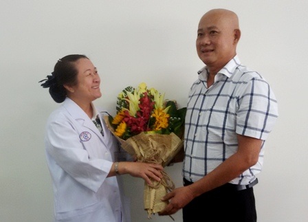 日本の技術で幹細胞移植に成功 - 2 クアン氏は、摂氏マイナス80度で保存された幹細胞移植を受けたベトナム初の患者である