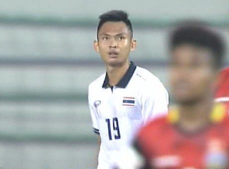 U22 Thái Lan 1-0 U22 Đông Timor: Chiến thắng nhọc nhằn - 4
Tiền đạo Sittichok Kannoo của U22 Thái Lan