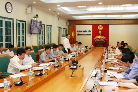 Quảng Ninh chậm trễ thu hồi về ngân sách số tiền rất lớn - 1 Ông Nguyễn Đức Hạnh phát biểu tại buổi làm việc với UBND tỉnh Quảng Ninh (Ảnh: TTCP)