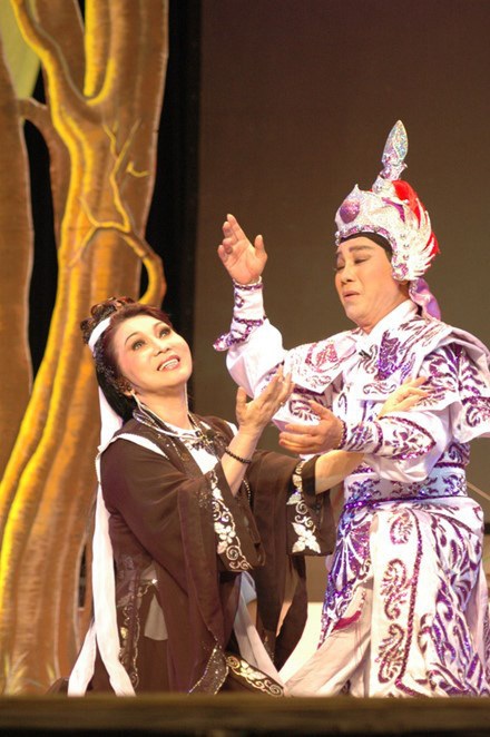 NSƯT Thanh Sang với những vai diễn để đời - 5 Nghệ sĩ Thanh Sang và NSND Bạch Tuyết trong Lục Vân Tiên