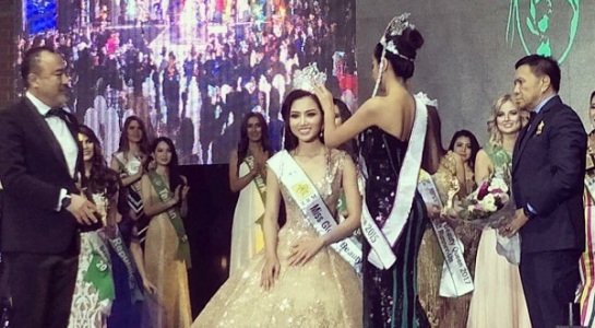Hoàng Thu Thảo đăng quang Nữ hoàng sắc đẹp toàn cầu 2017 - 1
Phút đăng quang ngôi vị Nữ hoàng sắc đẹp toàn cầu 2017 của Hoàng Thu Thảo