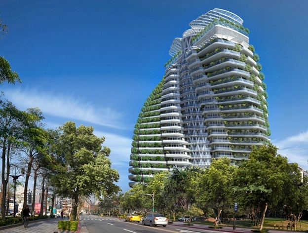 Cùng thăm quan tòa tháp xoáy hút khói sắp được mở cửa của Đài Loan - 2
Có diện tích sàn là 42.335 m2, với cấu trúc là một đường xoắn kép 90 độ từ chân đến đỉnh, mẫu thiết kế này mô phỏng một chuỗi ADN.