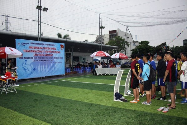 Đoàn thanh niên PTC2 tổ chức giải bóng đá truyền thống lần thứ 4 - 1 Đoàn thanh niên PTC2 tổ chức giải bóng đá truyền thống lần thứ 4 - 1