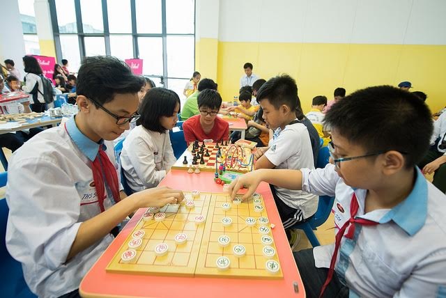 Các trò chơi trí tuệ luôn sẵn sàng trong phòng chờ