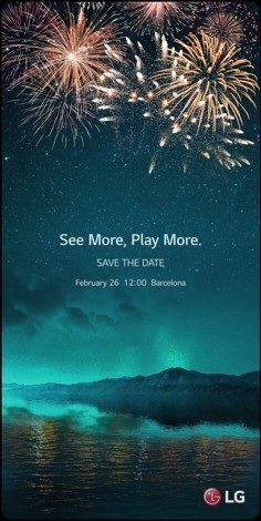 Công nghệ chống nổ trên LG G6 sẽ hoạt động như thế nào? - 1 Thư mời sự kiện đặc biệt của LG có hình ảnh giống như hình nền của một chiếc smartphone