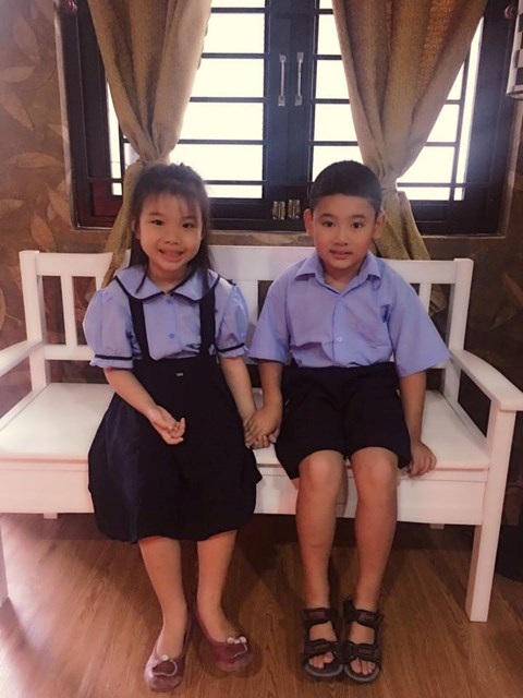 Vợ cũ Thành Trung nhận con nuôi đúng ngày chồng cũ ăn hỏi - 3 Con trai nuôi của Thu Phượng rất trắng trẻo và dễ thương.