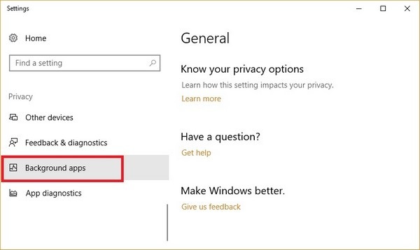 Chiêu tắt ứng dụng chạy ngầm giúp Windows 10 hoạt động mượt mà hơn - 3 Chiêu tắt ứng dụng chạy ngầm giúp Windows 10 hoạt động mượt mà hơn - 3