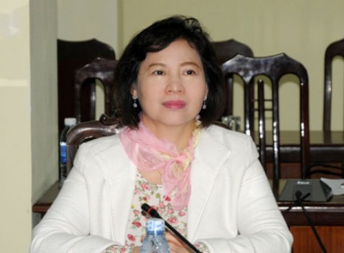 Thứ trưởng Hồ Thị Kim Thoa.