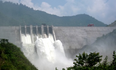 Thuỷ điện Bản Vẽ (Ảnh: Nguyễn Duy)