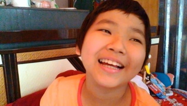 Bé Thùy Linh đã qua đời - 1 Dù bệnh nặng nhưng Thùy Linh luôn lạc quan, yêu đời
