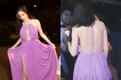 Sao nữ Việt bị “ném đá” vì trang phục kiểu “con nhà nghèo” - 4 Bà xã Công Vinh chăm chỉ khoe da thịt mỗi lần xuất hiện.