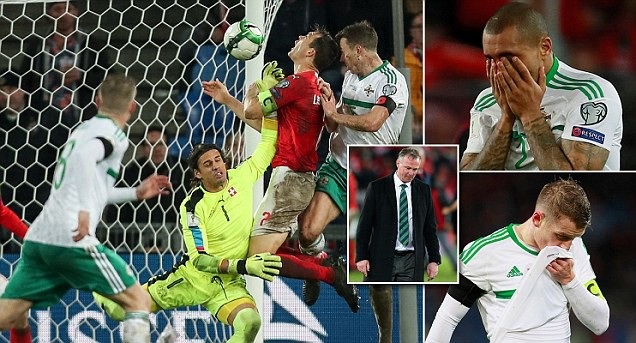 Xác định 28 đội tuyển giành vé dự World Cup 2018 - 1
Thụy Sỹ giành vé dự World Cup 2018 trong nỗi buồn của cầu thủ Bắc Ailen