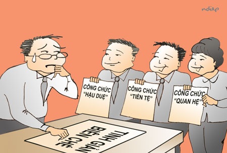 Tinh giản biên chế: Chưa “lọc” được công chức yếu năng lực, kém đạo đức - 1 (Minh hoạ: Ngọc Diệp)