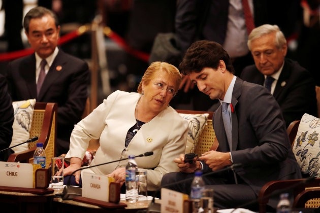 Cuộc họp báo lúc nửa đêm và lý do Thủ tướng Canada vắng hội đàm TPP - 2
Thủ tướng Canada Justin Trudeau (Ảnh: Reuters)