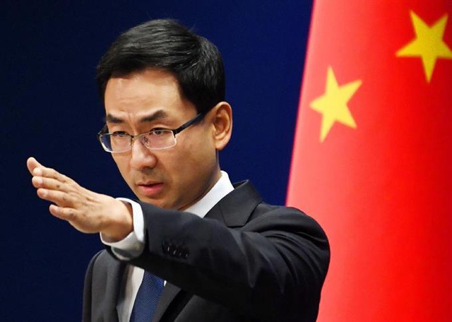 Trung Quốc "nóng mặt" vì ông Trump dọa cắt đứt giao thương với đối tác của Triều Tiên - 1
Người phát ngôn Bộ Ngoại giao Trung Quốc Cảnh Sảng (Ảnh: Sankei)