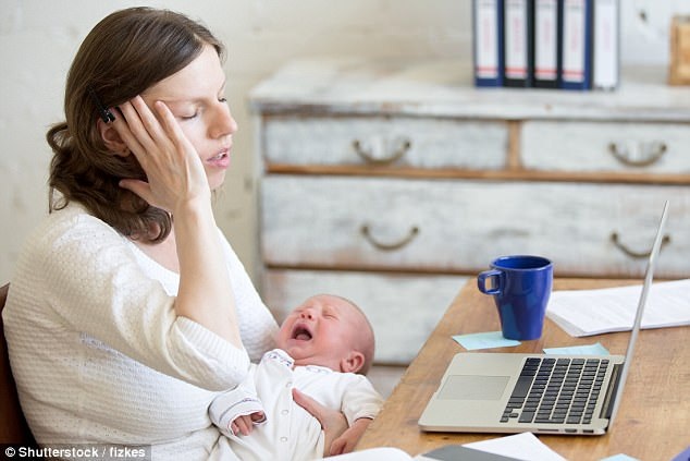 Nguy cơ trầm cảm vì lo lắng thói quen ngủ của con nhỏ - 1