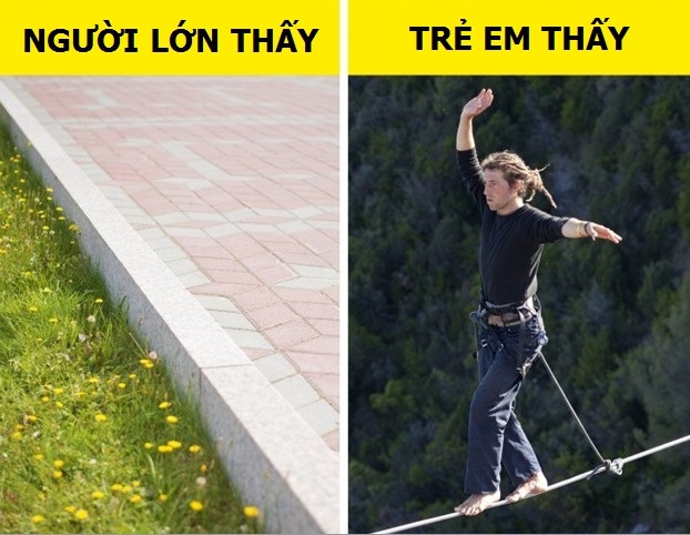 Thế giới trong mắt trẻ thơ khác biệt như thế nào so với người lớn? - 8 Chắc hẳn ai trong số chúng ta cũng đã từng có tuổi thơ tập đi thăng bằng trên các gờ cao, mép đường.