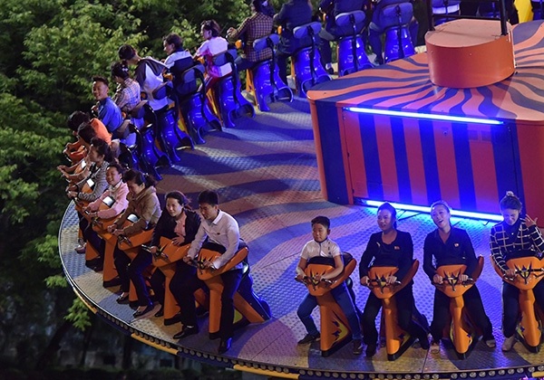 Công viên Tuổi trẻ Kaeson được mở cửa từ năm 1984 là nơi thu hút nhiều thanh thiếu niên tới tham quan. (Ảnh: Straitstimes/Desmond Foo)