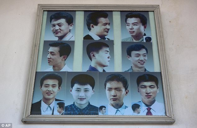 Một số mẫu tóc quy định dành cho nam giới ở Triều Tiên