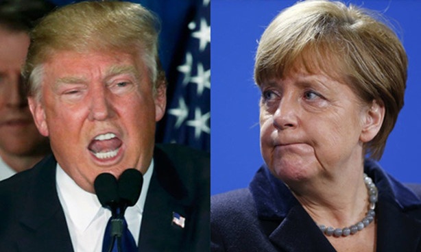 EU, NATO đồng loạt phản pháo ông Trump - 1
Tổng thống đắc cử Mỹ Donald Trump (trái) và Thủ tướng Đức Angela Merkel. (Ảnh: Getty)