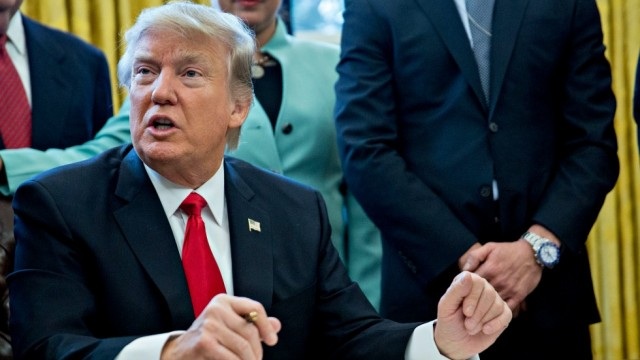 Ông Trump chỉ trích đảng Dân chủ cản trở việc lập nội các mới - 1 Tổng thống Mỹ Donald Trump (Ảnh: Getty)