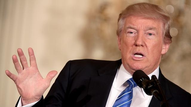 Tổng thống Trump "chạnh lòng" vì không được phe Cộng hòa bảo vệ - 1 Tổng thống Donald Trump (Ảnh: Hill)