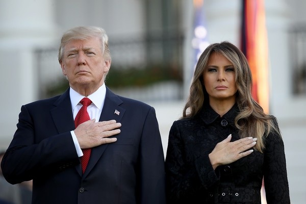 
Tổng thống Mỹ Donald Trump và Đệ nhất phu nhân Melania Trump (Ảnh: Getty)
