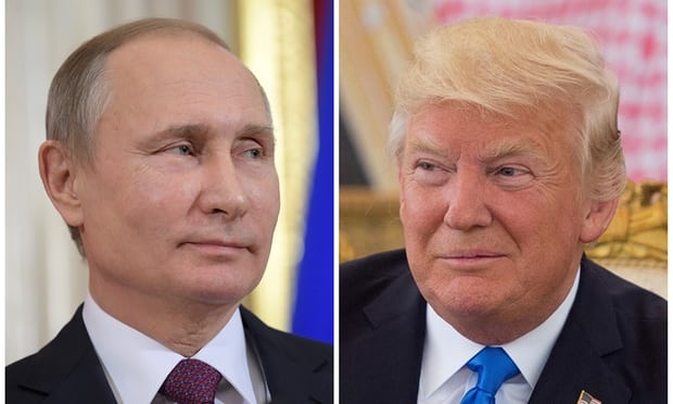 Tổng thống Trump, Putin sẽ gặp mặt lần đầu trong tuần này - 1 Tổng thống Nga Vladimir Putin (trái) và người đồng cấp Mỹ Donald Trump (Ảnh: Reuters)
