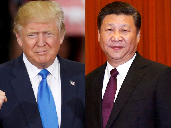 4 vấn đề lớn trong cuộc gặp thượng đỉnh Mỹ - Trung - 1 Tổng thống Mỹ Donald Trump (trái) và Chủ tịch Trung Quốc Tập Cận Bình (Ảnh: Oneindia)