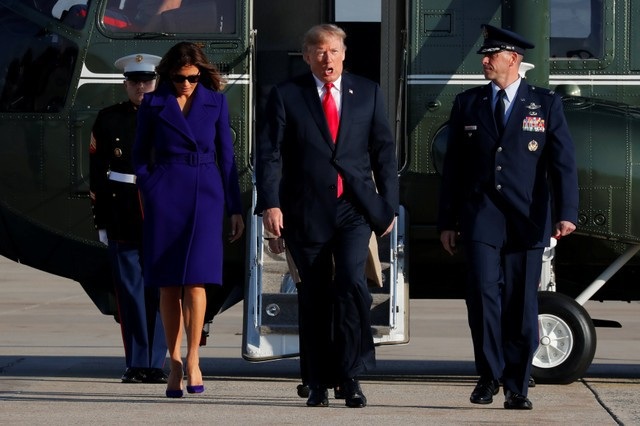 Ai tháp tùng Tổng thống Trump công du châu Á? - 1
Đệ nhất phu nhân Melania Trump sẽ tháp tùng Tổng thống Trump trong một phần chuyến công du châu Á. (Ảnh: Reuters)