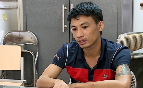 Vụ truy sát tại Bệnh viện Phú Xuyên: Một đối tượng ra trình diện - 1 Đối tượng Lê Văn Mạnh. (Ảnh: CTV)