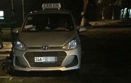 Trinh sát tiết lộ khống chế Thọ “sứt” chưa đến 10 giây - 2 Chiếc xe taxi chở vị khách đặc biệt - Tử tù Thọ sứt.