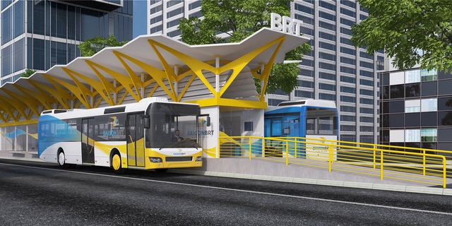 TPHCM: Dừng triển khai tuyến buýt nhanh 137 triệu USD - 1 TPHCM dừng triển khai tuyến BRT số 1 vì thời điểm chưa phù hợp