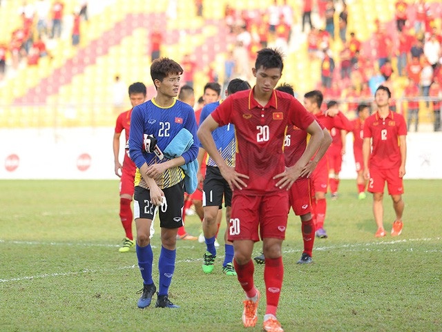 10 sự kiện thể thao Việt Nam năm 2017 - 3 U22 Việt Nam bẽ bàng rời SEA Games 29 ngay sau vòng bảng