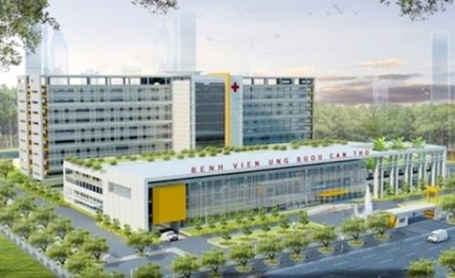 Cần Thơ: Xây dựng Bệnh viện Ung bướu hiện đại nhất vùng - 1 Mô hình Bệnh viện Ung bướu Cần Thơ