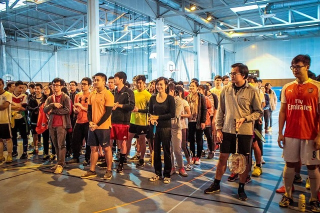 
Các đội thi sẵn sàng tranh đấu.
