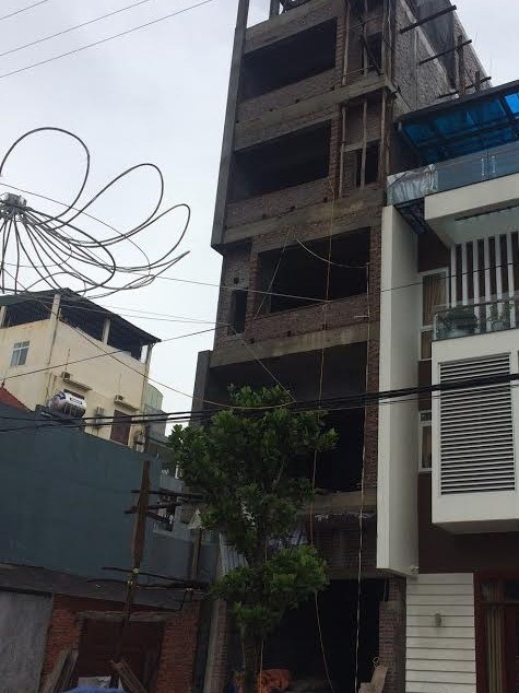 Hai người tử vong vì gãy giàn giáo - 1
Công trình xây dựng nơi xảy ra vụ tai nạn. (ảnh CTV)