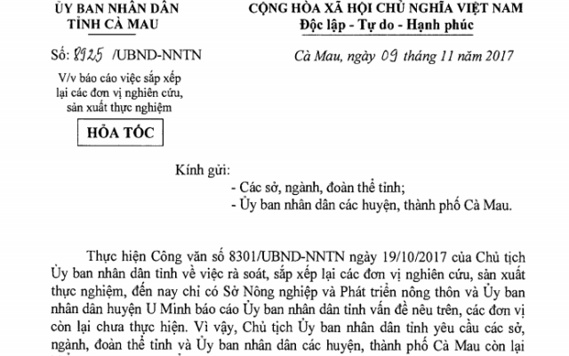 Nhiều đơn vị “phớt lờ” chỉ đạo, UBND tỉnh liên tục ra công văn hỏa tốc đôn đốc báo cáo - 2 Nhiều đơn vị “phớt lờ” chỉ đạo, UBND tỉnh liên tục ra công văn hỏa tốc đôn đốc báo cáo - 2