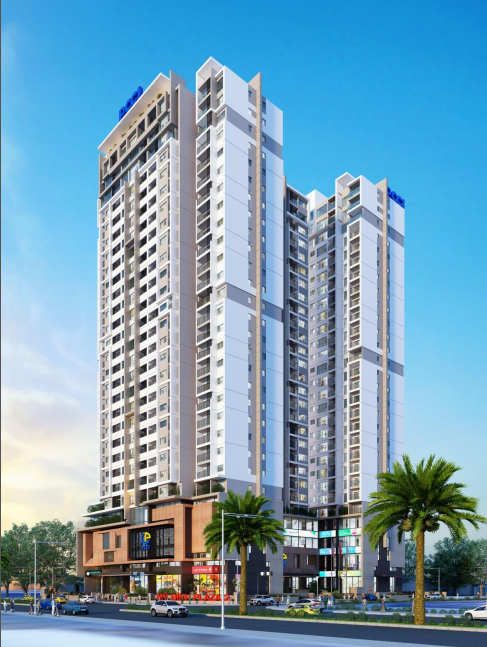 Khám phá không gian sống lý tưởng khu vực Mỹ Đình - 1 Phối cảnh dự án Mỹ Đình Plaza 2 nằm tại trung tâm Mỹ Đình đông vui, sầm uất