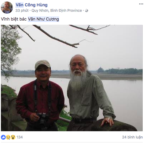 Hàng ngàn người bày tỏ niềm thương tiếc thầy Văn Như Cương - 8 Hàng ngàn người bày tỏ niềm thương tiếc thầy Văn Như Cương - 8