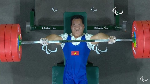 Lê Văn Công phá kỷ lục mới ở ASEAN Paragames 2017 - 1 Lê Văn Công lập kỷ lục mới ở Paragames 2017