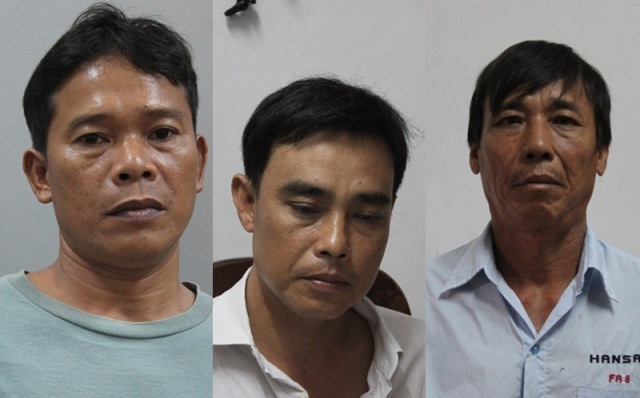 3 /7 đối tượng trong băng nhóm siêu trộm vàng đường sông